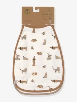 Lot De 2 Bavoirs En Coton Bio Medium Drop Little Mateis LÄSSIG Orange épice - Lassig