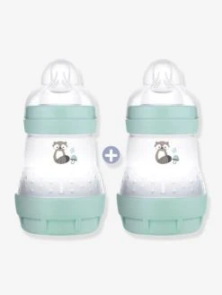 Lot De 2 Biberons 160 Ml MAM Easy Start Anti-colique Nature Guardian Nature Blush - Mam