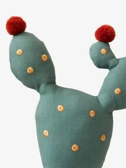 Lot De 2 Coussins Cactus WILD SAHARA Vert / Jaune - Vertbaudet -Vertbaudet Boutique lot de 2 coussins cactus wild sahara 2