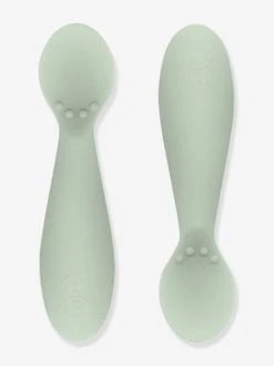 Lot De 2 Cuillères 1er âge EZPZ Tiny Spoon En Silicone Vert Amande - EZPZ -Vertbaudet Boutique lot de 2 cuilleres 1er age ezpz tiny spoon en silicone 3