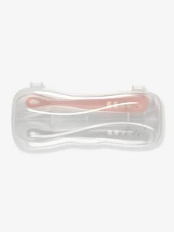 Lot De 2 Cuillères Ergonomiques D'apprentissage + Boîte De Transport BEABA Rose/gris - Beaba 8 Lot De 2 Cuillères Ergonomiques D'apprentissage + Boîte De Transport BEABA Rose/gris - Beaba -Vertbaudet Boutique lot de 2 cuilleres ergonomiques dapprentissage boite de transport beaba 1