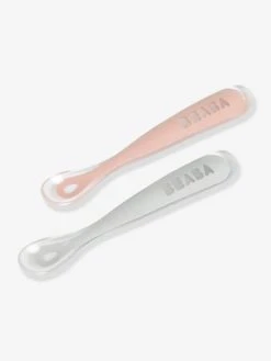 Lot De 2 Cuillères Ergonomiques D'apprentissage + Boîte De Transport BEABA Rose/gris - Beaba 11 Lot De 2 Cuillères Ergonomiques D'apprentissage + Boîte De Transport BEABA Rose/gris - Beaba -Vertbaudet Boutique lot de 2 cuilleres ergonomiques dapprentissage boite de transport beaba 4
