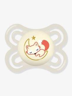 Lot De 2 Sucettes En Silicone MAM Perfect Nuit 2 à 6 Mois Vert + Beige - Mam -Vertbaudet Boutique lot de 2 sucettes en silicone mam perfect nuit 2 a 6 mois 2