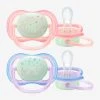 Lot De 2 Sucettes Nuit Ultra Air Night 1er âge Philips AVENT Bleu - Philips Avent 1 Lot De 2 Sucettes Nuit Ultra Air Night 1er âge Philips AVENT Bleu - Philips Avent -Vertbaudet Boutique lot de 2 sucettes nuit ultra air night 1er age philips avent