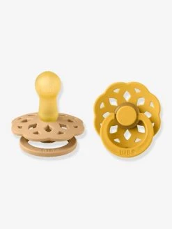 Lot De 2 Sucettes-tétines BIBS Bohème, Taille 2 De 6 à 18 Mois Sable + Miel - Bibs -Vertbaudet Boutique lot de 2 sucettes tetines bibs boheme taille 2 de 6 a 18 mois 3