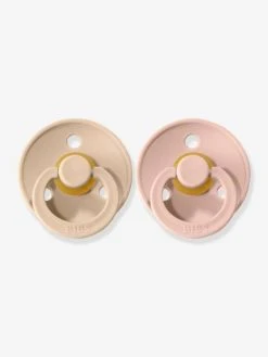 Lot De 2 Sucettes-tétines BIBS Colour, Taille 1 De 0 à 6 Mois Blush & Vanilla - Bibs -Vertbaudet Boutique lot de 2 sucettes tetines bibs colour taille 1 de 0 a 6 mois 2
