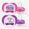 Lot De 2 Sucettes Ultra Air Animals 2e âge Philips AVENT Pingouin + éléphant - Philips Avent