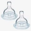 Lot De 2 Tétines Philips AVENT ANTI COLIC Pour Biberon à Col Large Blanc - Philips Avent -Vertbaudet Boutique lot de 2 tetines philips avent anti colic pour biberon a col large