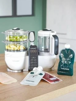 Lot De 20 Gourdes Réutilisables BABYMOOV Bleu - Babymoov