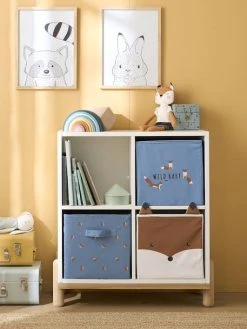 Lot De 3 Bacs De Rangement Baby Fox Lot Bleu - Vertbaudet -Vertbaudet Boutique lot de 3 bacs de rangement baby fox 4