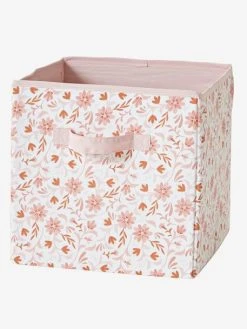 Lot De 3 Bacs De Rangement FLEURETTES Rose - Vertbaudet -Vertbaudet Boutique lot de 3 bacs de rangement fleurettes 3