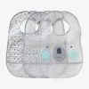 Lot De 3 Bavoirs Plastifiés Avec Récupérateur Assortis Ours - Vertbaudet -Vertbaudet Boutique lot de 3 bavoirs plastifies avec recuperateur
