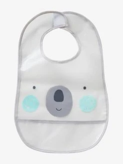 Lot De 3 Bavoirs Plastifiés Avec Récupérateur Assortis Ours - Vertbaudet -Vertbaudet Boutique lot de 3 bavoirs plastifies avec recuperateur 2