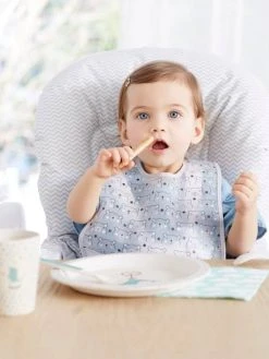 Lot De 3 Bavoirs Plastifiés Avec Récupérateur Assortis Ours - Vertbaudet -Vertbaudet Boutique lot de 3 bavoirs plastifies avec recuperateur 4