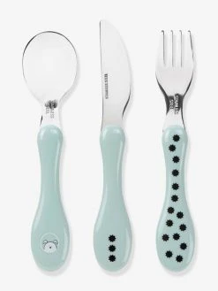 Lot De 3 Couverts 2e âge LÄSSIG Little Mateys Royal Blue - Lassig -Vertbaudet Boutique lot de 3 couverts 2e age lassig 5