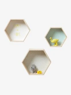 Lot De 3 étagères Hexagones Enfant Bois/multicolore - Vertbaudet 13 Lot De 3 étagères Hexagones Enfant Bois/multicolore - Vertbaudet -Vertbaudet Boutique lot de 3 etageres hexagones enfant 5
