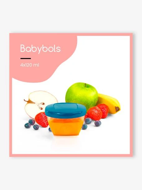 Lot De 4 Boîtes Hermétiques 120 Ml BABYMOOV Babybol Lot De 4 - Babymoov 4 Lot De 4 Boîtes Hermétiques 120 Ml BABYMOOV Babybol Lot De 4 - Babymoov – Image 2