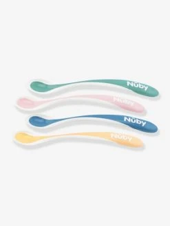 Lot De 4 Cuillères Bébé Thermosensibles NUBY Aléatoire - Nuby