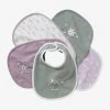 Lot De 5 Bavoirs Naissance Lot Chat Rose - Vertbaudet 1 Lot De 5 Bavoirs Naissance Lot Chat Rose - Vertbaudet -Vertbaudet Boutique lot de 5 bavoirs naissance