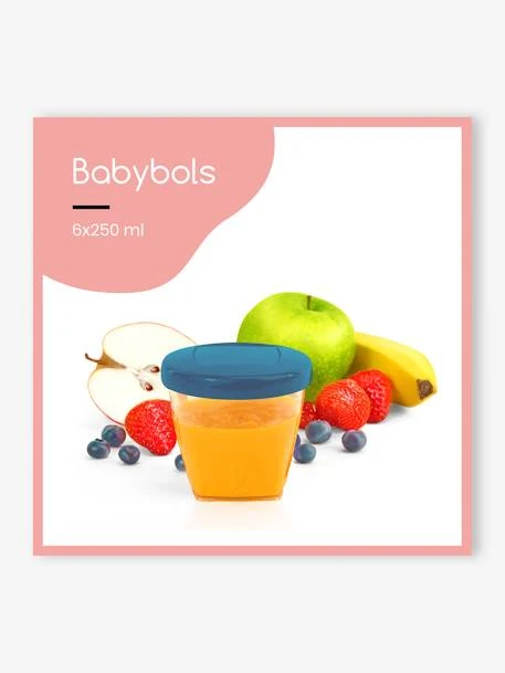 Lot De 6 Boîtes Hermétiques 250 Ml BABYMOOV Babybols Lot De 6 - Babymoov 4 Lot De 6 Boîtes Hermétiques 250 Ml BABYMOOV Babybols Lot De 6 - Babymoov – Image 2