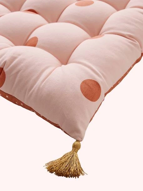 Matelas De Sol à Pompons MINI MAXI POIS Rose - Vertbaudet 5 Matelas De Sol à Pompons MINI MAXI POIS Rose - Vertbaudet – Image 3