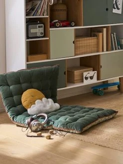 Matelas De Sol Bi Matière PALMETTES Vert - Vertbaudet -Vertbaudet Boutique matelas de sol bi matiere palmettes 4