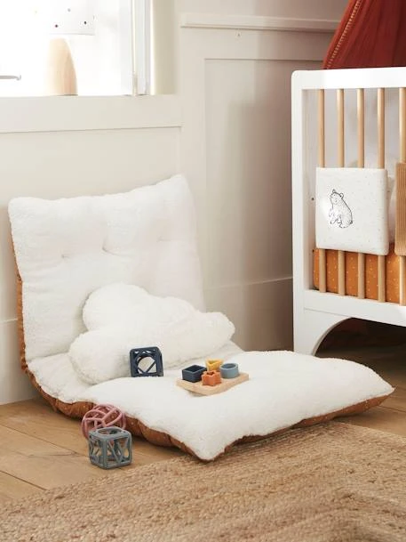 Matelas De Sol Bi Matière PETIT NOMADE Ecru / Caramel - Vertbaudet 4 Matelas De Sol Bi Matière PETIT NOMADE Ecru / Caramel - Vertbaudet – Image 2