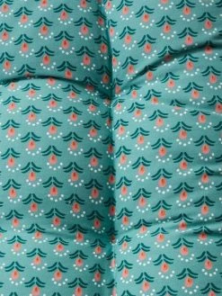 Matelas De Sol Velours Eden India Vert / Rose - Vertbaudet -Vertbaudet Boutique matelas de sol velours eden india 2