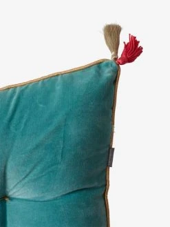 Matelas De Sol Velours Eden India Vert / Rose - Vertbaudet -Vertbaudet Boutique matelas de sol velours eden india 5