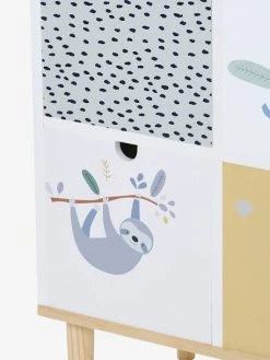 Meuble 6 Bacs Jungle Blanc - Vertbaudet -Vertbaudet Boutique meuble 6 bacs jungle 4