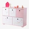 Meuble De Rangement 5 Bacs LIGNE FEERIE Rose étoiles - Vertbaudet 2 Meuble De Rangement 5 Bacs LIGNE FEERIE Rose étoiles - Vertbaudet -Vertbaudet Boutique meuble de rangement 5 bacs ligne feerie