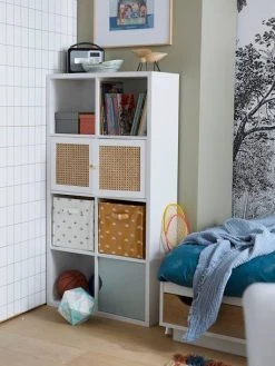 Meuble De Rangement 8 Cases Blanc - Vertbaudet -Vertbaudet Boutique meuble de rangement 8 cases 5