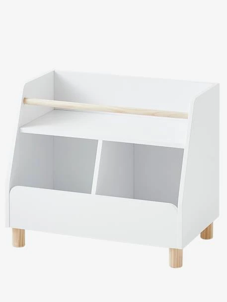 Meuble De Rangement Mixte étagère + Bacs LIGNE PTILOU Blanc/bois - Vertbaudet 4 Meuble De Rangement Mixte étagère + Bacs LIGNE PTILOU Blanc/bois - Vertbaudet – Image 2