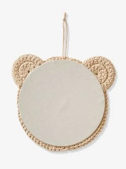Miroir Ourson Tricot Beige - Vertbaudet -Vertbaudet Boutique miroir ourson tricot 1
