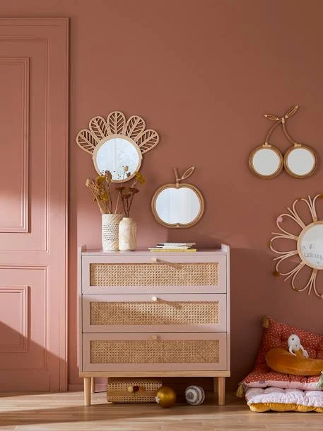 Miroir Rotin Sioux Beige Clair - Vertbaudet 5 Miroir Rotin Sioux Beige Clair - Vertbaudet – Image 3