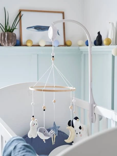 Mobile Musical ETOILE POLAIRE Bleu / Multicolore - Vertbaudet 3 Mobile Musical ETOILE POLAIRE Bleu / Multicolore - Vertbaudet