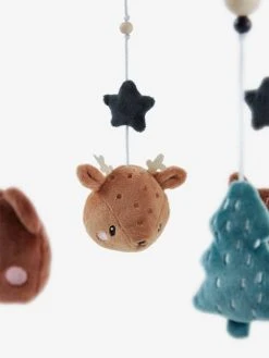 Mobile Musical GREEN FOREST Beige / Multicolore - Vertbaudet -Vertbaudet Boutique mobile musical green forest 2