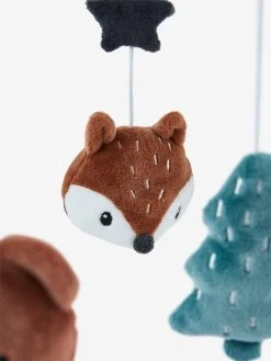 Mobile Musical GREEN FOREST Beige / Multicolore - Vertbaudet -Vertbaudet Boutique mobile musical green forest 3