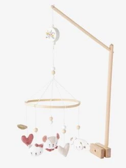 Mobile Musical GRENIER Rose - Vertbaudet -Vertbaudet Boutique mobile musical grenier 5