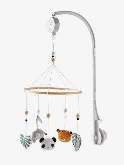 Mobile Musical HANOÏ Vert / Multicolore - Vertbaudet -Vertbaudet Boutique mobile musical hanoi 2