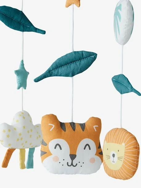 Mobile Musical Jungle En Fête Vert - Vertbaudet 4 Mobile Musical Jungle En Fête Vert - Vertbaudet – Image 2