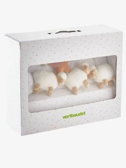 Mobile Musical PETIT MOUTON écru / Multicolore - Vertbaudet -Vertbaudet Boutique mobile musical petit mouton 3