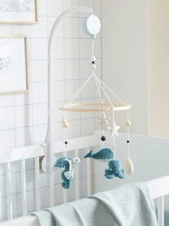 Mobile Musical SOUS L'OCÉAN Bleu / Multicolore - Vertbaudet -Vertbaudet Boutique mobile musical sous locean 5