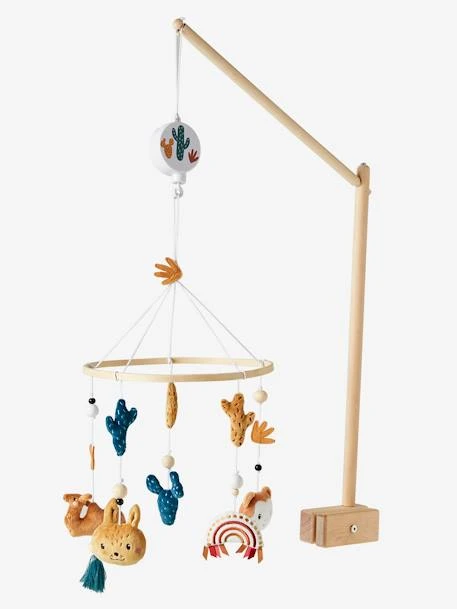 Mobile Musical WILD SAHARA Beige / Multicolore - Vertbaudet 5 Mobile Musical WILD SAHARA Beige / Multicolore - Vertbaudet – Image 3