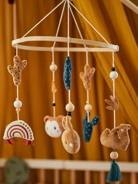 Mobile Musical WILD SAHARA Beige / Multicolore - Vertbaudet 3 Mobile Musical WILD SAHARA Beige / Multicolore - Vertbaudet