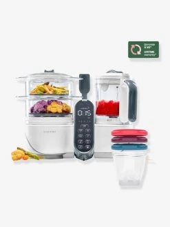 Pack Robot BABYMOOV Nutribaby+/3 Babybols Blanc - Babymoov -Vertbaudet Boutique pack robot babymoov nutribaby3 babybols 2