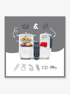 Pack Robot BABYMOOV Nutribaby+/3 Babybols Blanc - Babymoov -Vertbaudet Boutique pack robot babymoov nutribaby3 babybols 3