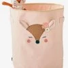 Panier De Rangement XL Biche Rose - Vertbaudet