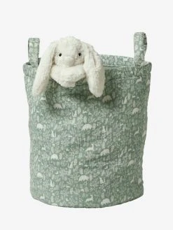 Vertbaudet Boutique -Vertbaudet Boutique panier en gaze de coton dans les bois 1