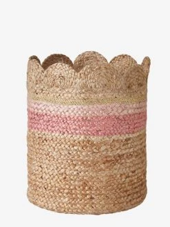 Panier En Jute Festonné Fiore Osier/rose - Vertbaudet 7 Panier En Jute Festonné Fiore Osier/rose - Vertbaudet -Vertbaudet Boutique panier en jute festonne fiore 1